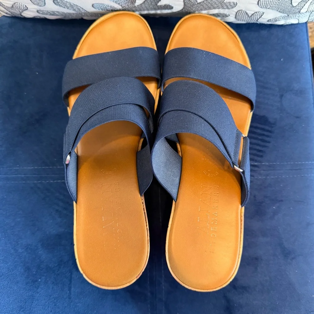 Toscanella Elegant Navy Women's Sandals - Picture 3 of 5